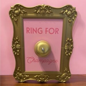 NWT-Target Wall Decor | Target Bullseye Playground - Ring For Champagne - Bell S